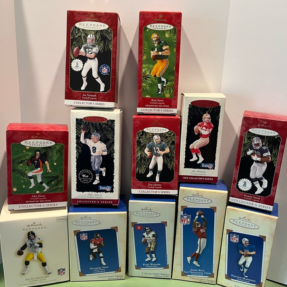 NFL Hallmark Keepsake Ornament Collection